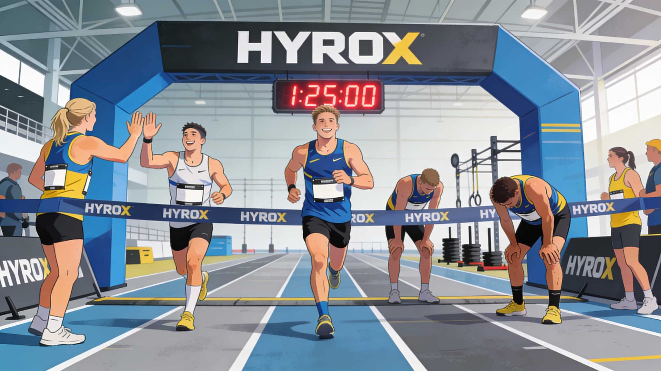 What are the weights for HYROX?